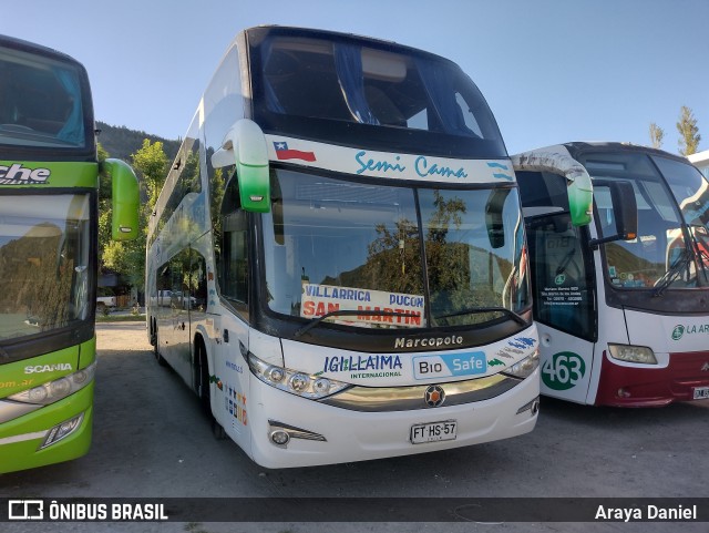 Nar-Bus Internacional 337 na cidade de San Martín de los Andes, Lácar, Neuquén, Argentina, por Araya Daniel . ID da foto: 10855775.