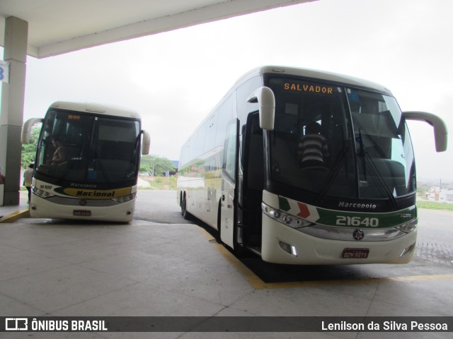 Empresa Gontijo de Transportes 21640 na cidade de Caruaru, Pernambuco, Brasil, por Lenilson da Silva Pessoa. Número da foto: #10856948.