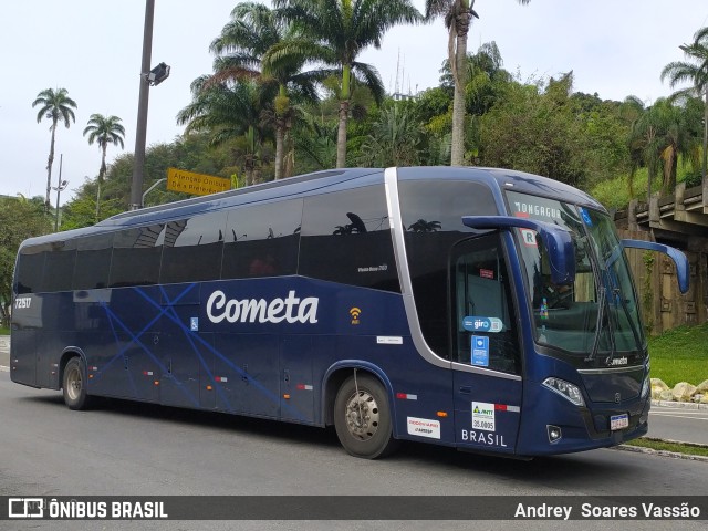 Viação Cometa 721517 na cidade de Santos, São Paulo, Brasil, por Andrey  Soares Vassão. ID da foto: 10855431.