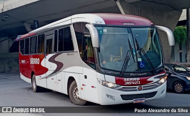 Viação Serro 36421 na cidade de Belo Horizonte, Minas Gerais, Brasil, por Paulo Alexandre da Silva. ID da foto: 10856735.