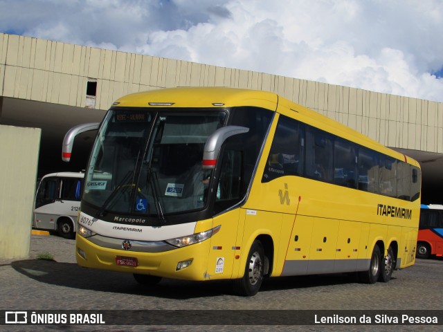 Viação Itapemirim 60767 na cidade de Caruaru, Pernambuco, Brasil, por Lenilson da Silva Pessoa. Número da foto: #10856884.