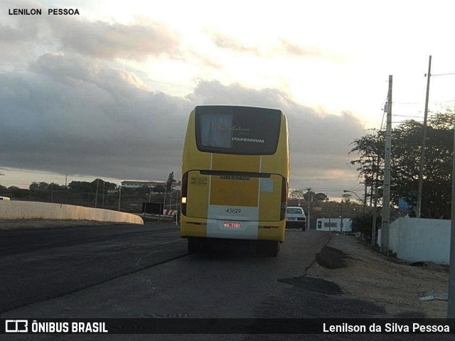 Viação Itapemirim 45629 na cidade de Caruaru, Pernambuco, Brasil, por Lenilson da Silva Pessoa. ID da foto: 10855341.