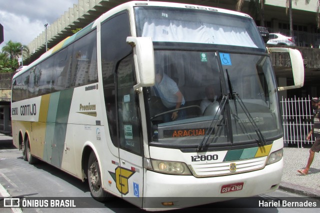 Empresa Gontijo de Transportes 12800 na cidade de Belo Horizonte, Minas Gerais, Brasil, por Hariel Bernades. Número da foto: #10855111.