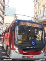 Restinga Transportes Coletivos 2445 na cidade de Porto Alegre, Rio Grande do Sul, Brasil, por Daniel Girald. Número da foto: #10855690.