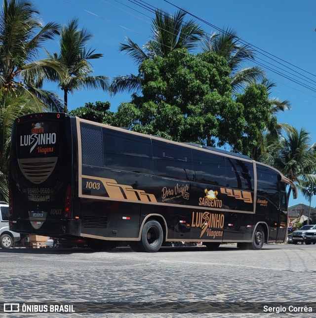 Sargento Luisinho Excursões 1003 na cidade de Porto Seguro, Bahia, Brasil, por Sergio Corrêa. ID da foto: 10914441.