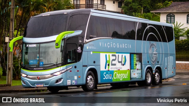 Viação Garcia 84026 na cidade de Joinville, Santa Catarina, Brasil, por Vinicius Petris. Número da foto: #10914017.