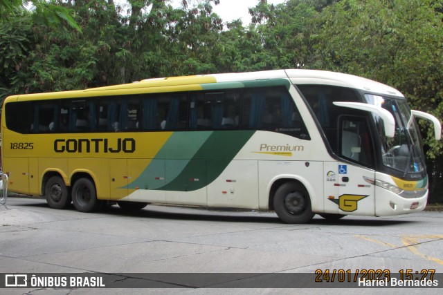 Empresa Gontijo de Transportes 18825 na cidade de São Paulo, São Paulo, Brasil, por Hariel Bernades. ID da foto: 10913382.