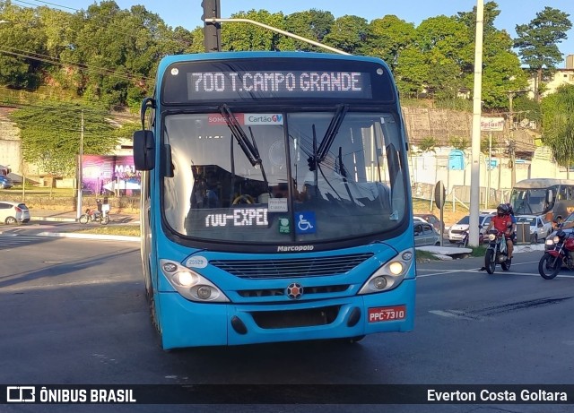 Viação Satélite 25529 na cidade de Cariacica, Espírito Santo, Brasil, por Everton Costa Goltara. Número da foto: #10915560.
