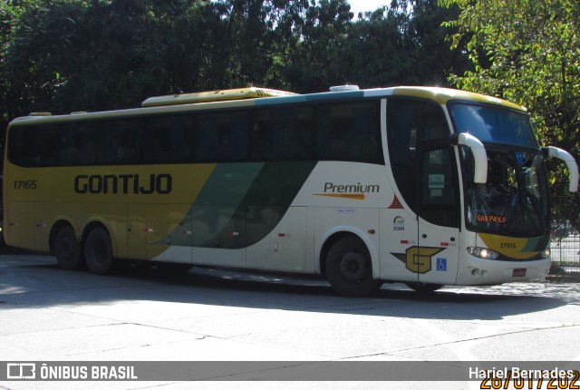 Empresa Gontijo de Transportes 17165 na cidade de São Paulo, São Paulo, Brasil, por Hariel Bernades. ID da foto: 10913358.