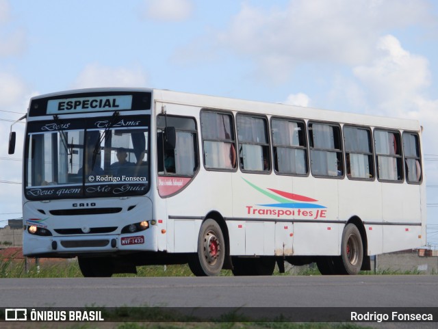 Transportes JE 1433 na cidade de São Miguel dos Campos, Alagoas, Brasil, por Rodrigo Fonseca. Número da foto: #10913216.
