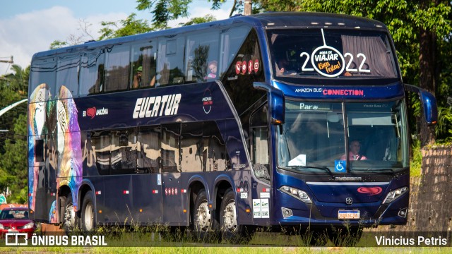 Eucatur - Empresa União Cascavel de Transportes e Turismo 5520 na cidade de Joinville, Santa Catarina, Brasil, por Vinicius Petris. ID da foto: 10914060.