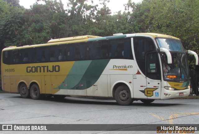 Empresa Gontijo de Transportes 14885 na cidade de São Paulo, São Paulo, Brasil, por Hariel Bernades. Número da foto: #10913330.