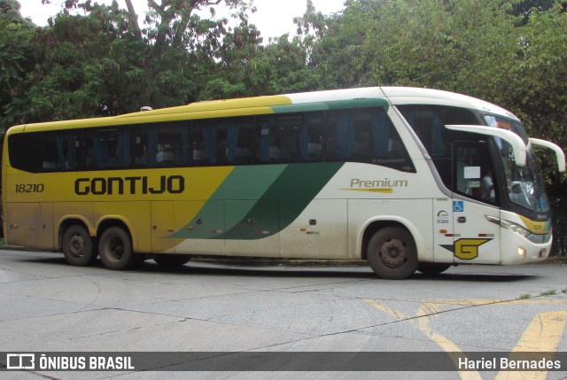 Empresa Gontijo de Transportes 18210 na cidade de São Paulo, São Paulo, Brasil, por Hariel Bernades. ID da foto: 10913373.