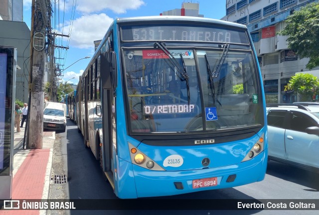 Viação Grande Vitória 23135 na cidade de Vitória, Espírito Santo, Brasil, por Everton Costa Goltara. Número da foto: #10914457.
