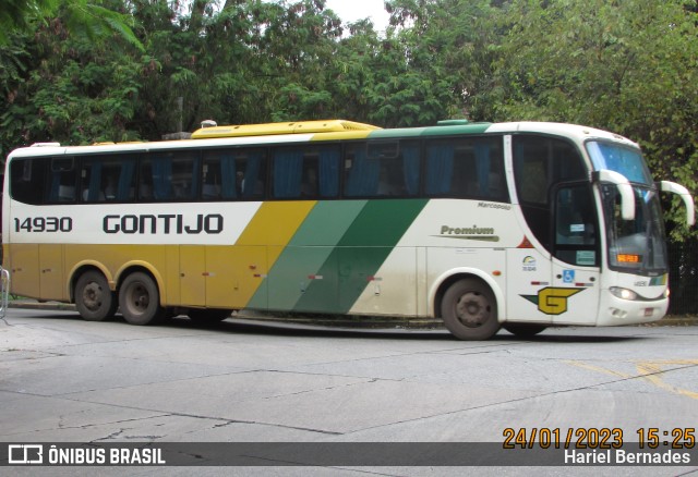 Empresa Gontijo de Transportes 14930 na cidade de São Paulo, São Paulo, Brasil, por Hariel Bernades. ID da foto: 10913310.