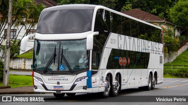 Auto Viação Catarinense 321311 na cidade de Joinville, Santa Catarina, Brasil, por Vinicius Petris. Número da foto: #10913994.