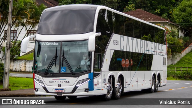 Auto Viação Catarinense 321311 na cidade de Joinville, Santa Catarina, Brasil, por Vinicius Petris. ID da foto: 10913994.