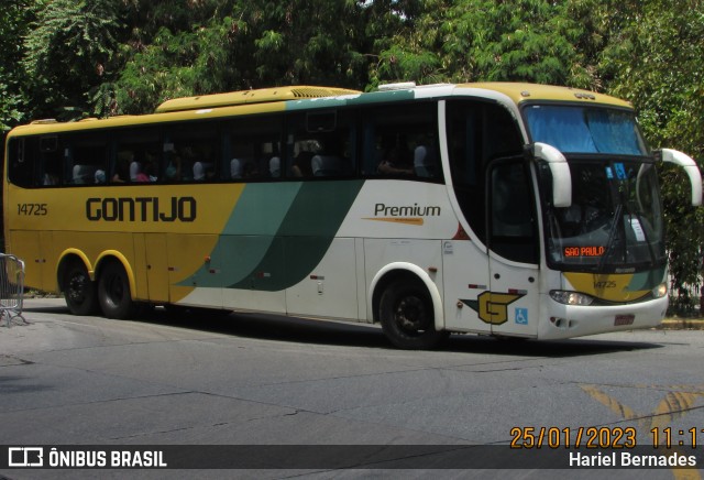 Empresa Gontijo de Transportes 14725 na cidade de São Paulo, São Paulo, Brasil, por Hariel Bernades. ID da foto: 10913320.