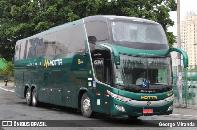 Viação Motta 18014 na cidade de São Paulo, São Paulo, Brasil, por George Miranda. Número da foto: #10941576.