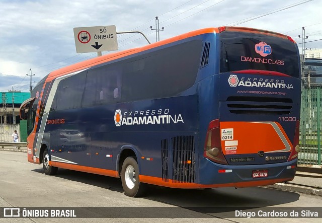 Expresso Adamantina 11080 na cidade de São Paulo, São Paulo, Brasil, por Diego Cardoso da Silva. Número da foto: #10941866.