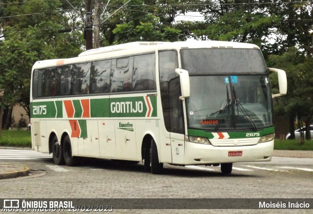 Empresa Gontijo de Transportes 21175 na cidade de Cubatão, São Paulo, Brasil, por Moiséis Inácio. Número da foto: #10941660.