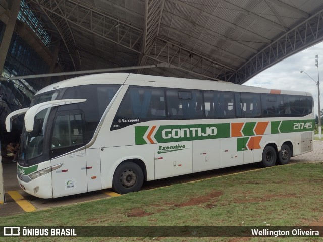 Empresa Gontijo de Transportes 21745 na cidade de Jundiaí, São Paulo, Brasil, por Wellington Oliveira. Número da foto: #10942287.