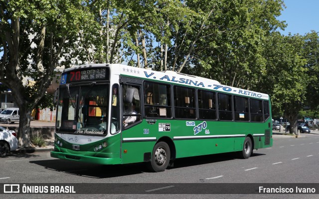 Transportes 270 116 na cidade de Ciudad Autónoma de Buenos Aires, Argentina, por Francisco Ivano. ID da foto: 10941606.