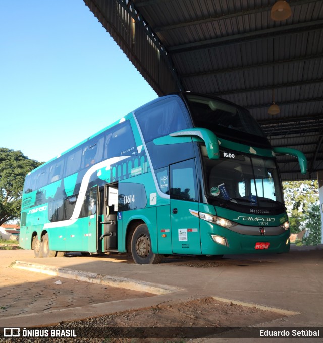 Viação Sampaio 11614 na cidade de Formosa do Rio Preto, Bahia, Brasil, por Eduardo Setúbal. Número da foto: #10942540.