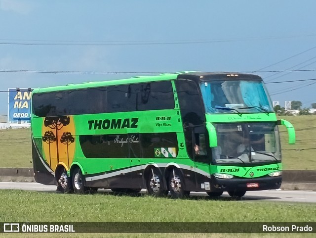 Transportes Thomaz 1001 na cidade de São José dos Campos, São Paulo, Brasil, por Robson Prado. Número da foto: #10942990.