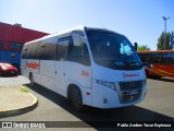 Buses Hualpén 266 na cidade de Santa Cruz, Colchagua, Libertador General Bernardo O'Higgins, Chile, por Pablo Andres Yavar Espinoza. Número da foto: #10943023.