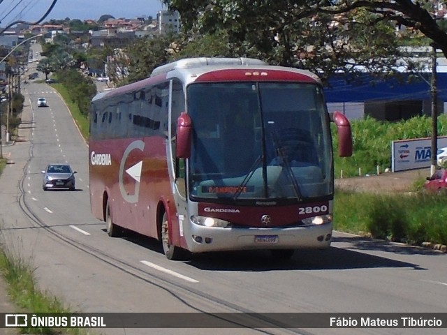 Expresso Gardenia 2800 na cidade de Três Corações, Minas Gerais, Brasil, por Fábio Mateus Tibúrcio. ID da foto: 10944845.