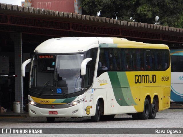 Empresa Gontijo de Transportes 19020 na cidade de Vitória da Conquista, Bahia, Brasil, por Rava Ogawa. ID da foto: 10944144.