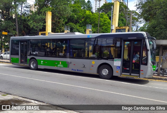 Viação Santa Brígida 1 1477 na cidade de São Paulo, São Paulo, Brasil, por Diego Cardoso da Silva. ID da foto: 10945998.