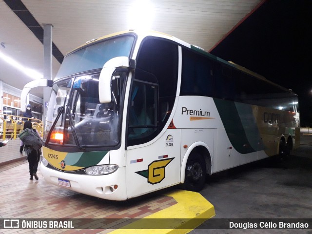 Empresa Gontijo de Transportes 17245 na cidade de João Monlevade, Minas Gerais, Brasil, por Douglas Célio Brandao. ID da foto: 10943449.