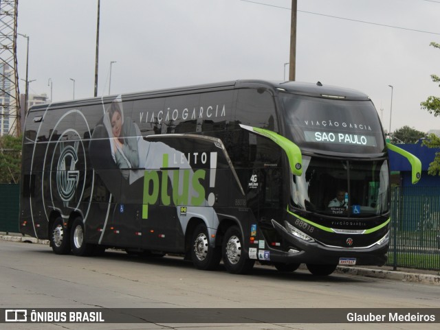 Viação Garcia 88018 na cidade de São Paulo, São Paulo, Brasil, por Glauber Medeiros. Número da foto: #10945120.