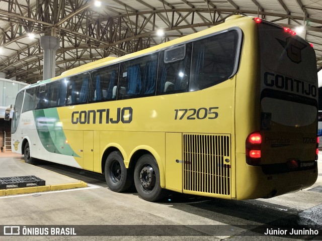 Empresa Gontijo de Transportes 17205 na cidade de Marília, São Paulo, Brasil, por Júnior Juninho. ID da foto: 10944274.