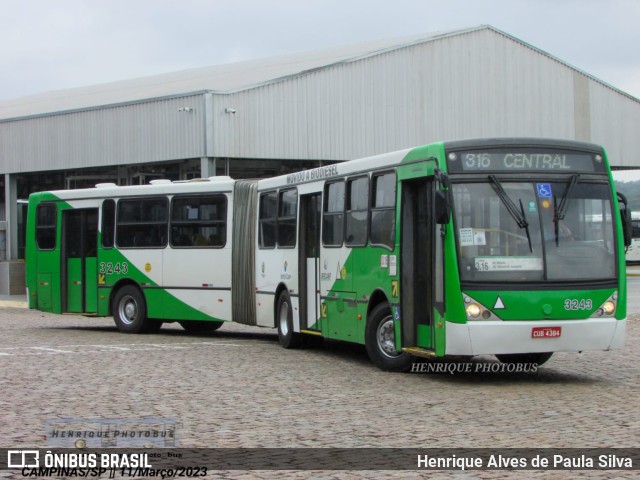 VB Transportes e Turismo 3243 na cidade de Campinas, São Paulo, Brasil, por Henrique Alves de Paula Silva. Número da foto: #10947325.