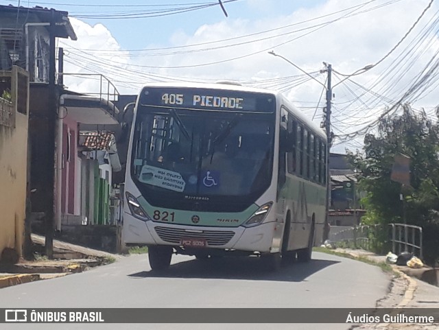 Viação Mirim 821 na cidade de Jaboatão dos Guararapes, Pernambuco, Brasil, por Áudios Guilherme. Número da foto: #10946824.