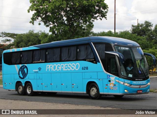 Auto Viação Progresso 6218 na cidade de Teresina, Piauí, Brasil, por João Victor. ID da foto: 10949669.