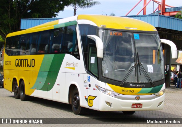 Empresa Gontijo de Transportes 18770 na cidade de Resende, Rio de Janeiro, Brasil, por Matheus Freitas. Número da foto: #10948433.