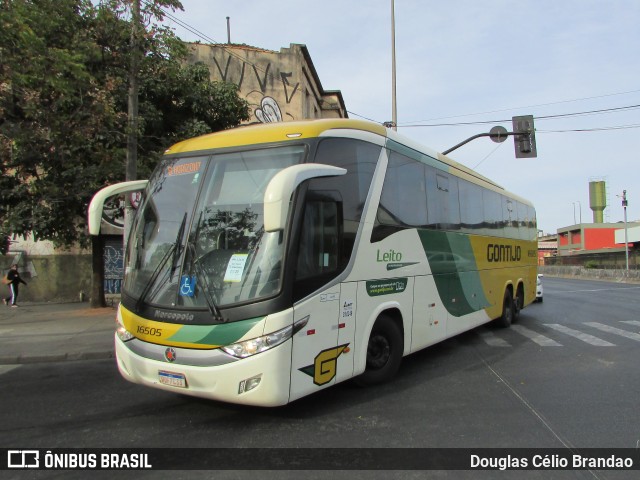 Empresa Gontijo de Transportes 16505 na cidade de Belo Horizonte, Minas Gerais, Brasil, por Douglas Célio Brandao. ID da foto: 10949643.