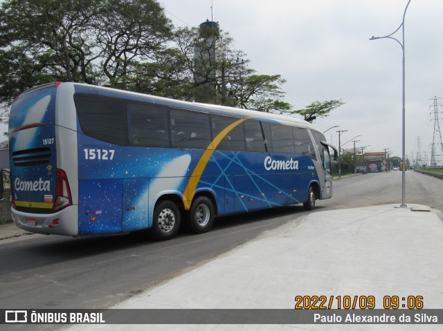 Viação Cometa 15127 na cidade de São José dos Campos, São Paulo, Brasil, por Paulo Alexandre da Silva. ID da foto: 10947949.