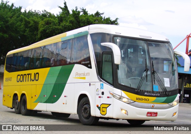 Empresa Gontijo de Transportes 18840 na cidade de Resende, Rio de Janeiro, Brasil, por Matheus Freitas. Número da foto: #10948428.