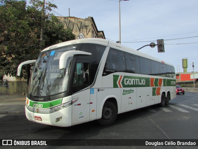 Empresa Gontijo de Transportes 21510 na cidade de Belo Horizonte, Minas Gerais, Brasil, por Douglas Célio Brandao. ID da foto: 10949620.