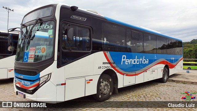 Viação Pendotiba RJ 211.011 na cidade de Niterói, Rio de Janeiro, Brasil, por Claudio Luiz. Número da foto: #10948714.