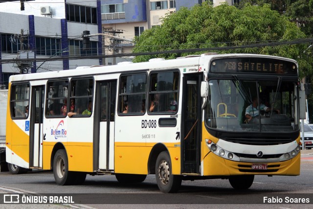 Belém Rio Transportes BD-088 na cidade de Belém, Pará, Brasil, por Fabio Soares. ID da foto: 10949060.