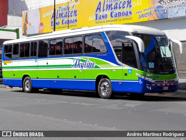 Transportes Skyline 00 na cidade de Hospital, San José, San José, Costa Rica, por Andrés Martínez Rodríguez. Número da foto: #10946580.