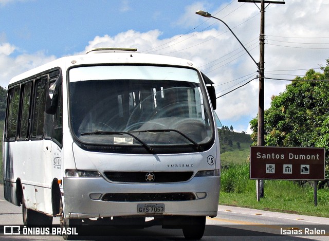 Ônibus Particulares 15 na cidade de Santos Dumont, Minas Gerais, Brasil, por Isaias Ralen. ID da foto: 10948932.