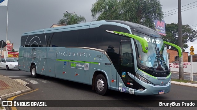 Viação Garcia 82089 na cidade de Ponta Grossa, Paraná, Brasil, por BrunyBus Prado. ID da foto: 10948994.