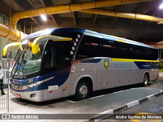 Caravellas Transportes e Turismo 2005 na cidade de São Paulo, São Paulo, Brasil, por Andre Santos de Moraes. ID da foto: 10946781.